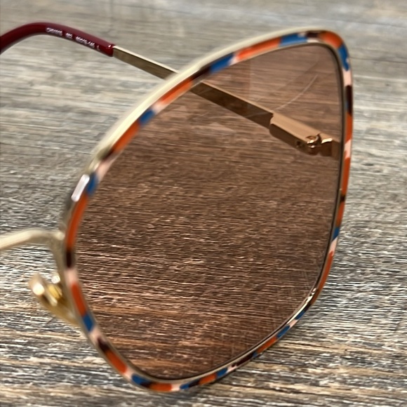 SOLD IN STORE Chloé Vitto 60MM Square Sunglasses CH0101S - Picture 9 of 11
